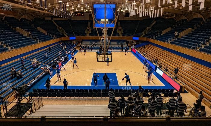 Cameron Indoor Stadium - Section 10 Seat View