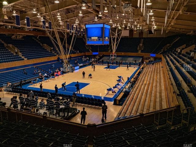Cameron Indoor Stadium - Section 11 Seat View