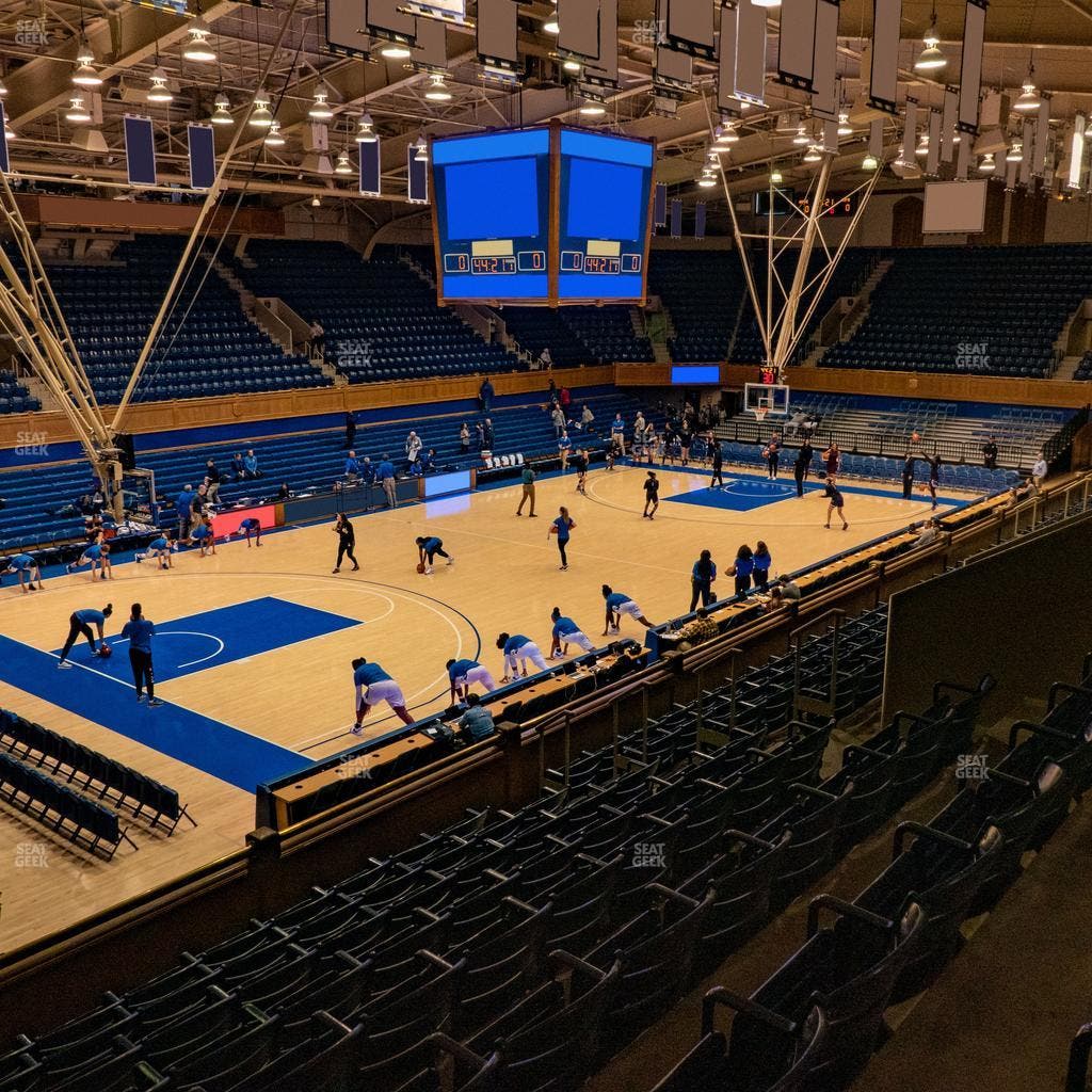 Cameron Indoor Stadium - Section 12 Seat View