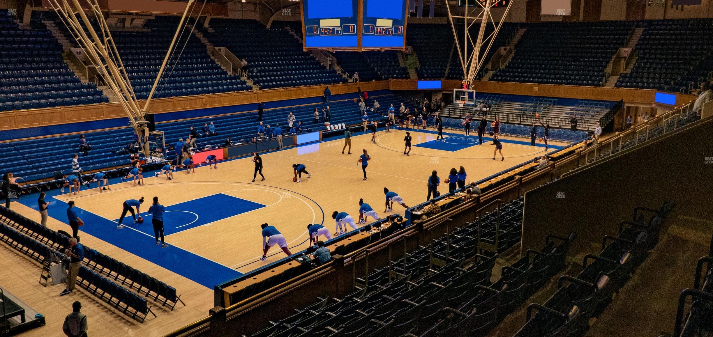 Cameron Indoor Stadium - Section 12 Seat View