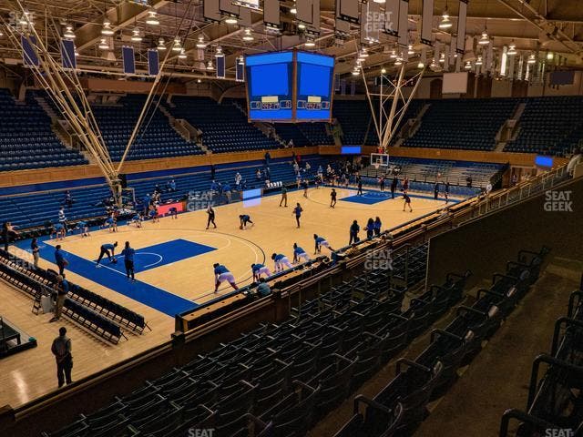 Cameron Indoor Stadium - Section 12 Seat View