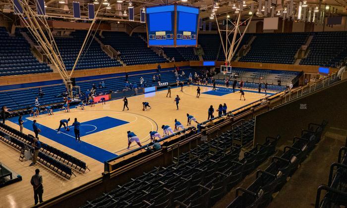 Cameron Indoor Stadium - Section 12 Seat View