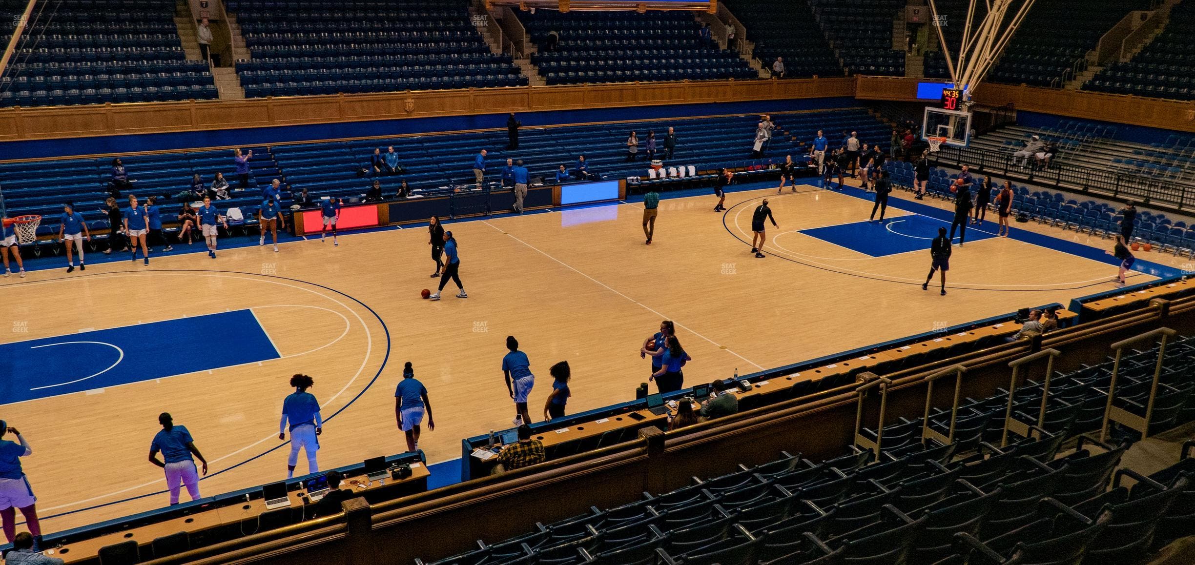 Cameron Indoor Stadium - Section 13 Seat View