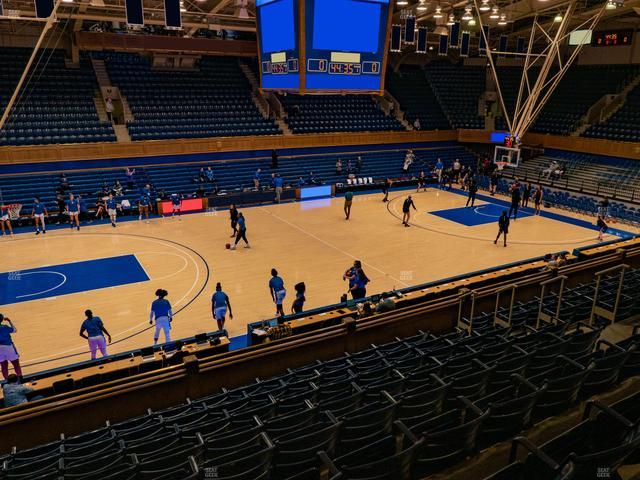 Cameron Indoor Stadium - Section 13 Seat View