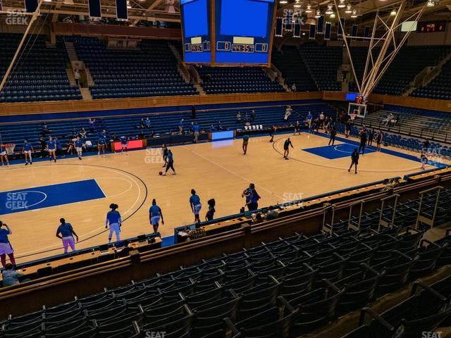 Cameron Indoor Stadium - Section 13 Seat View