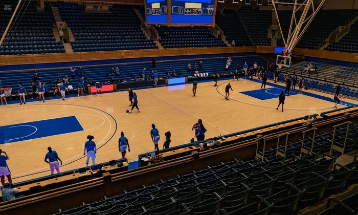 Cameron Indoor Stadium - Section 13 Seat View
