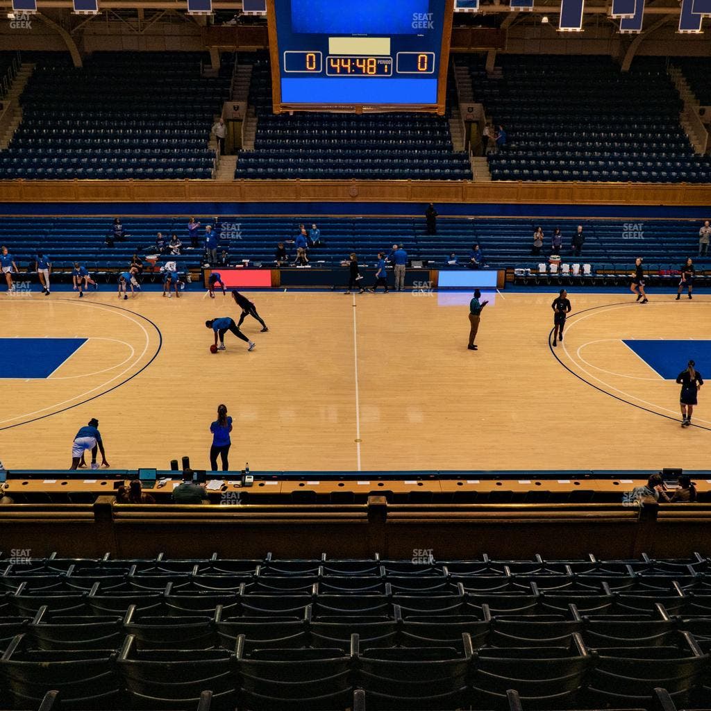 Cameron Indoor Stadium - Section 14 Seat View