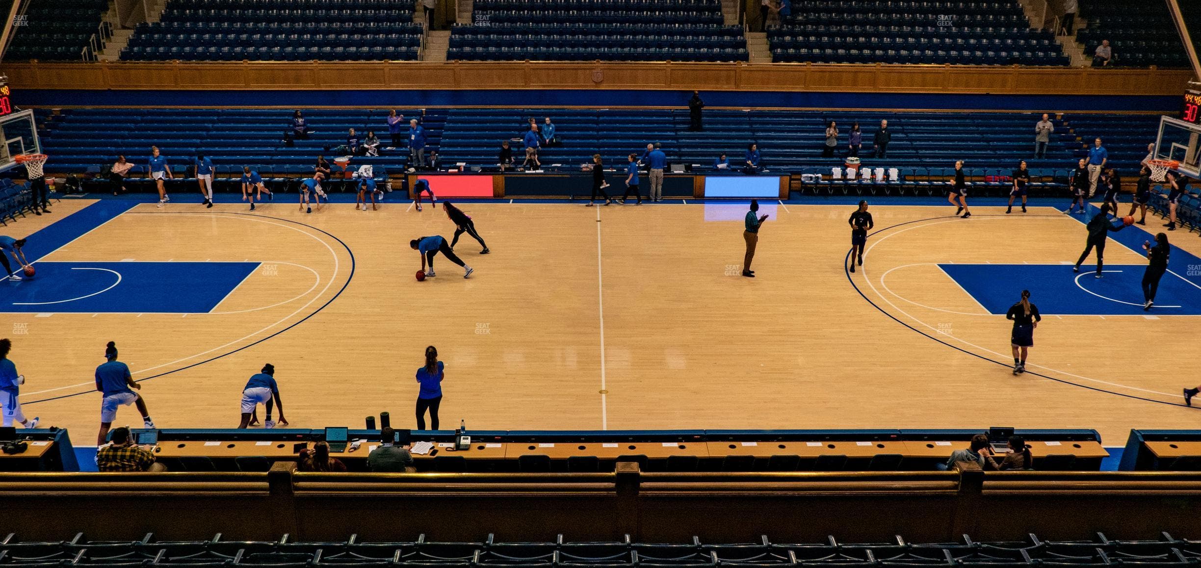 Cameron Indoor Stadium - Section 14 Seat View
