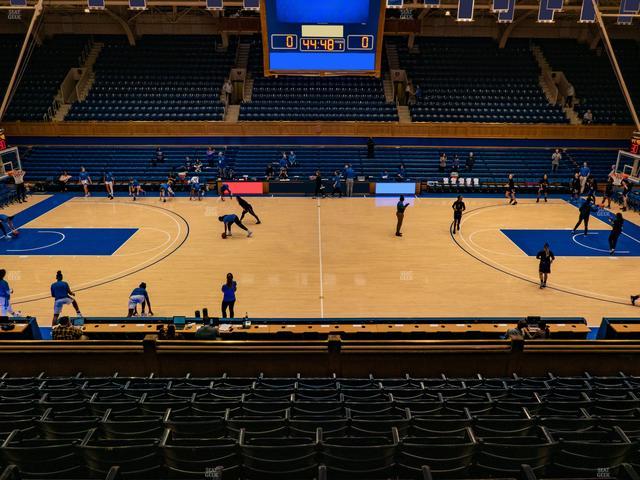 Cameron Indoor Stadium - Section 14 Seat View