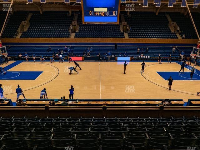 Cameron Indoor Stadium - Section 14 Seat View