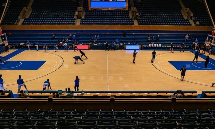 Cameron Indoor Stadium - Section 14 Seat View