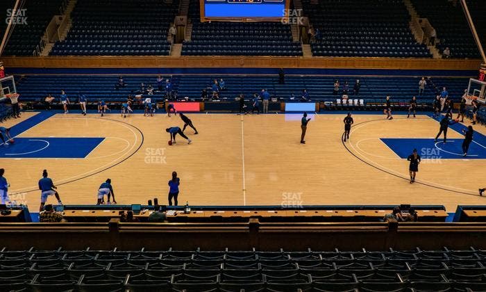 Cameron Indoor Stadium - Section 14 Seat View