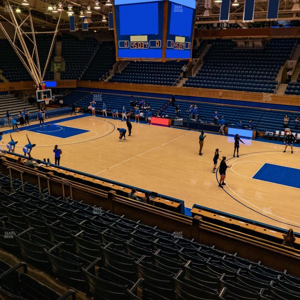 Cameron Indoor Stadium - Section 15 Seat View