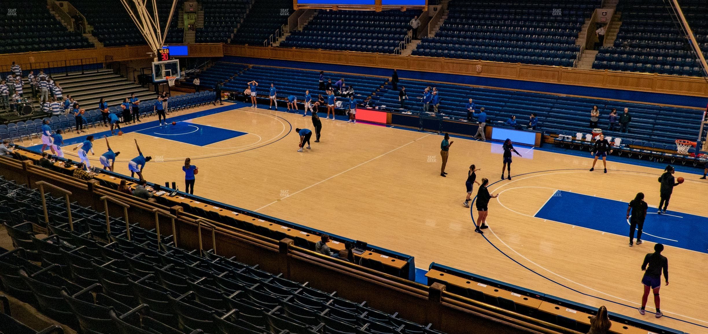 Cameron Indoor Stadium - Section 15 Seat View