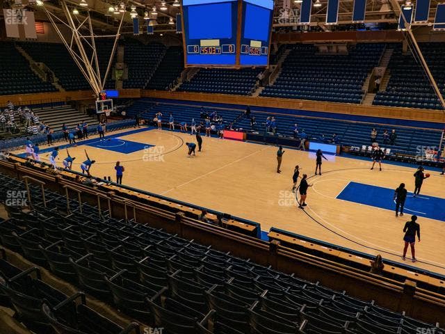 Cameron Indoor Stadium - Section 15 Seat View