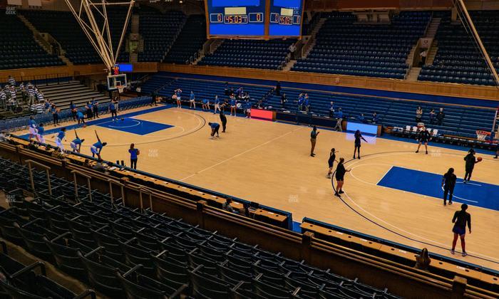 Cameron Indoor Stadium - Section 15 Seat View