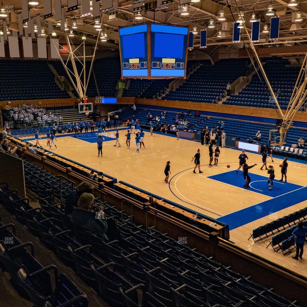 Cameron Indoor Stadium - Section 16 Seat View