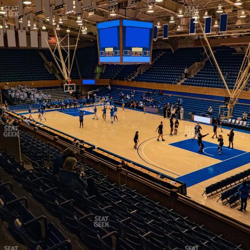 Cameron Indoor Stadium - Section 16 Seat View