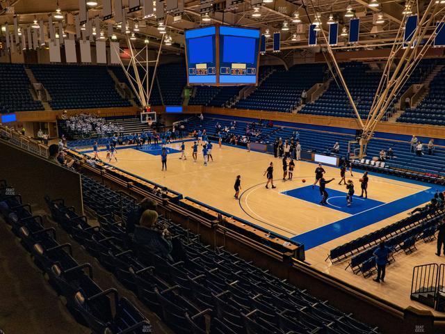 Cameron Indoor Stadium - Section 16 Seat View