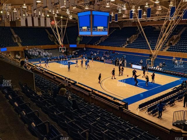 Cameron Indoor Stadium - Section 16 Seat View