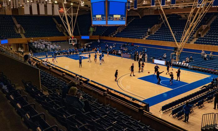 Cameron Indoor Stadium - Section 16 Seat View