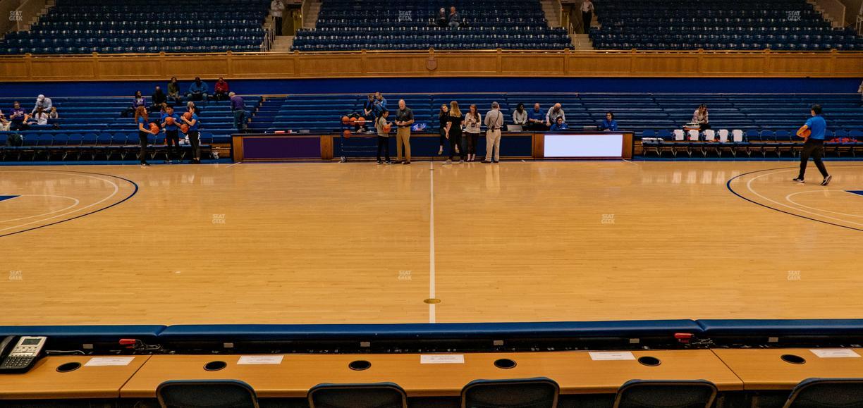 Cameron Indoor Stadium - Section 17 Seat View