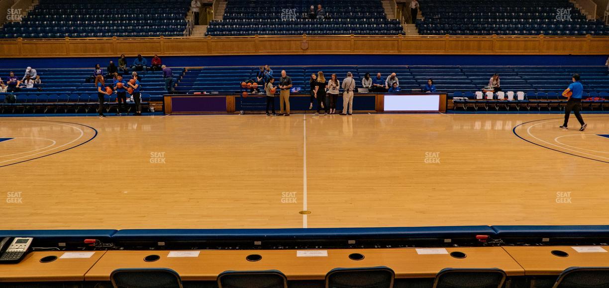 Cameron Indoor Stadium - Section 17 Seat View
