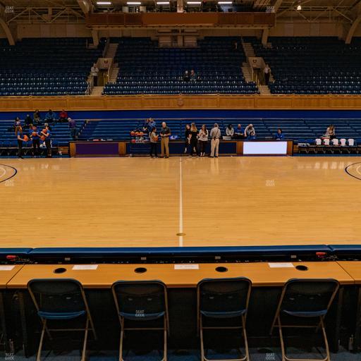Cameron Indoor Stadium - Section 17 Seat View