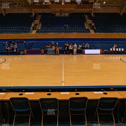 Cameron Indoor Stadium - Section 17 Seat View