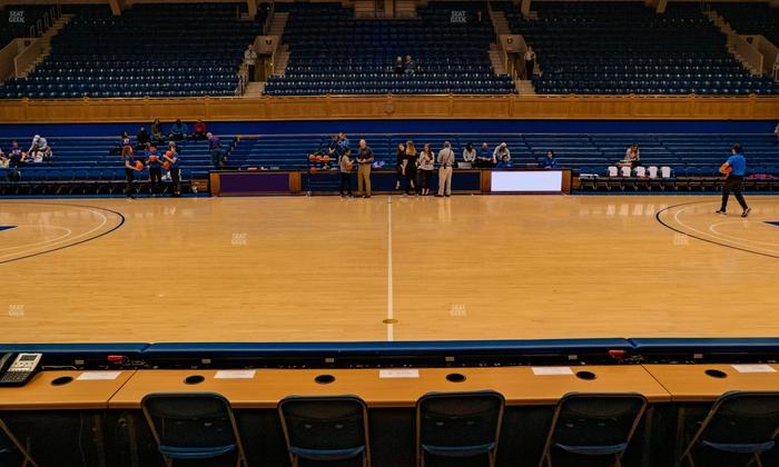 Cameron Indoor Stadium - Section 17 Seat View