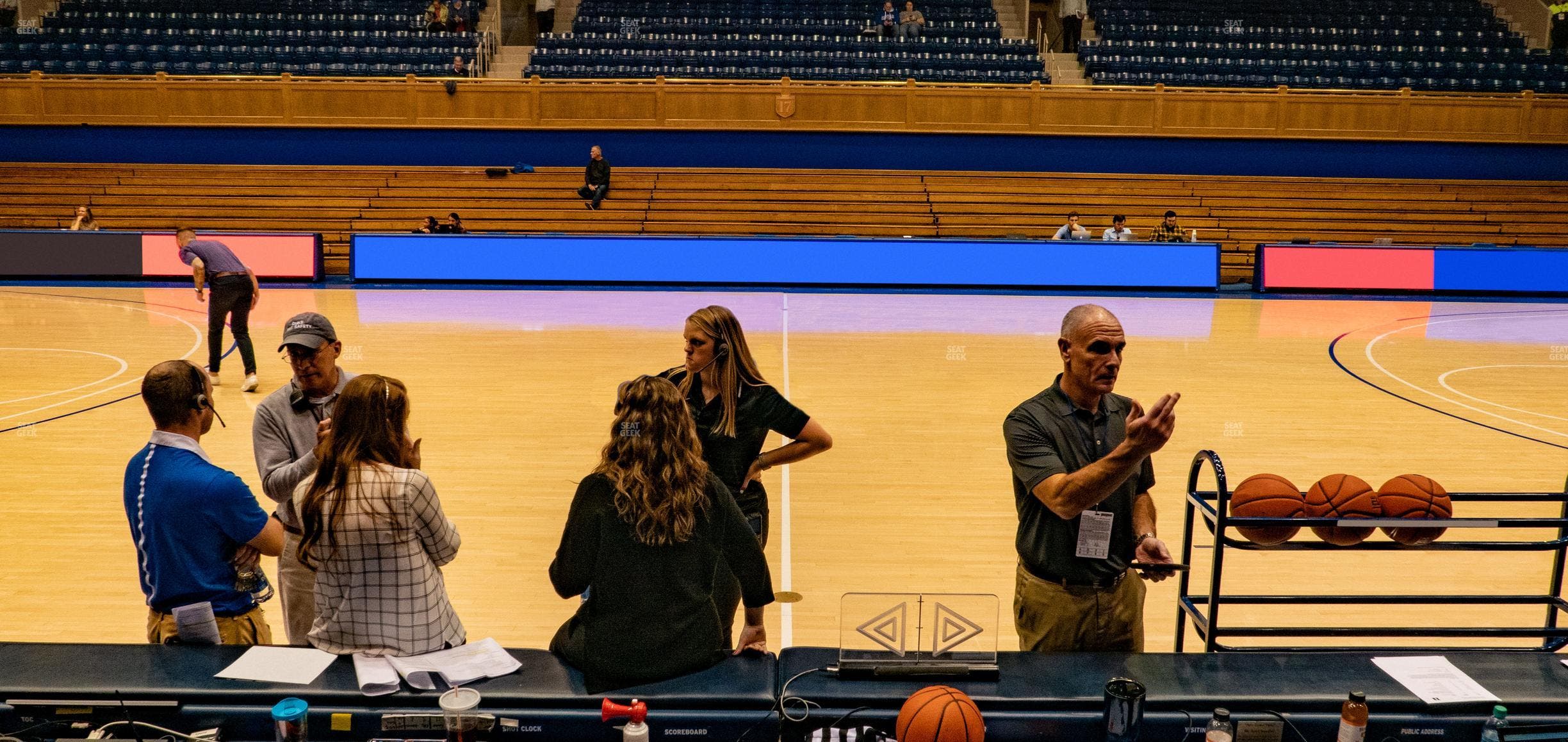 Cameron Indoor Stadium - Section 19 Seat View
