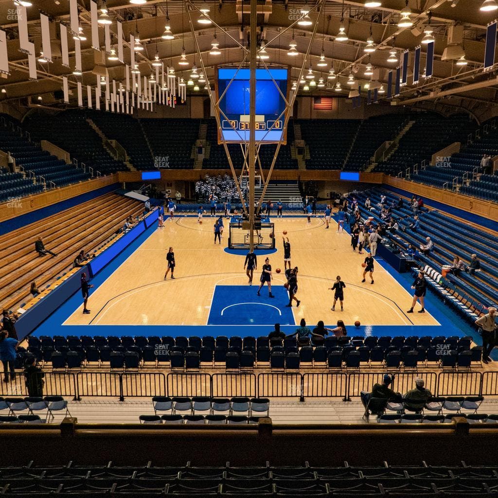 Cameron Indoor Stadium - Section 2 Seat View