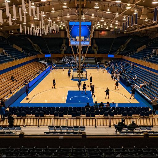 Cameron Indoor Stadium - Section 2 Seat View