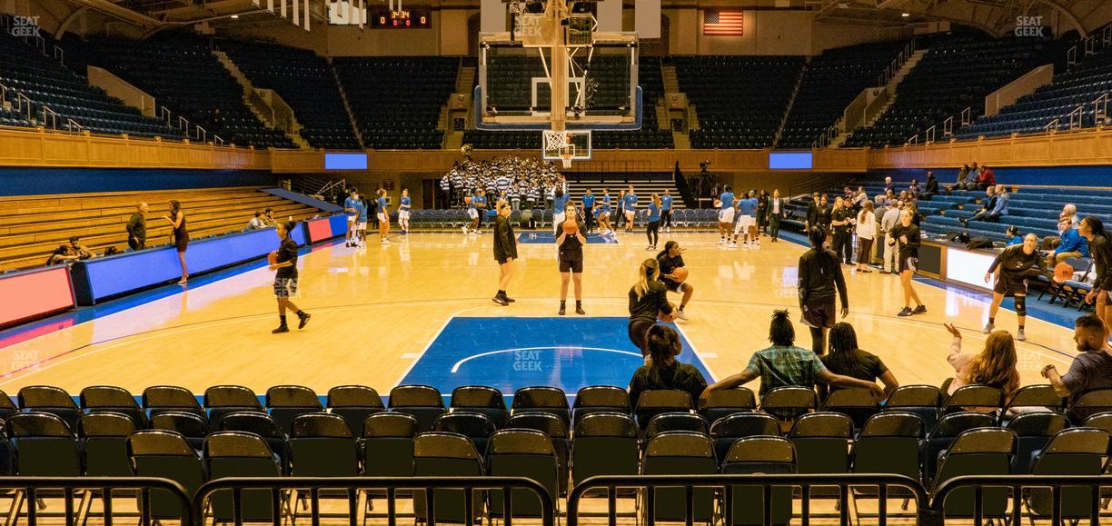 Cameron Indoor Stadium - Section 20 Seat View
