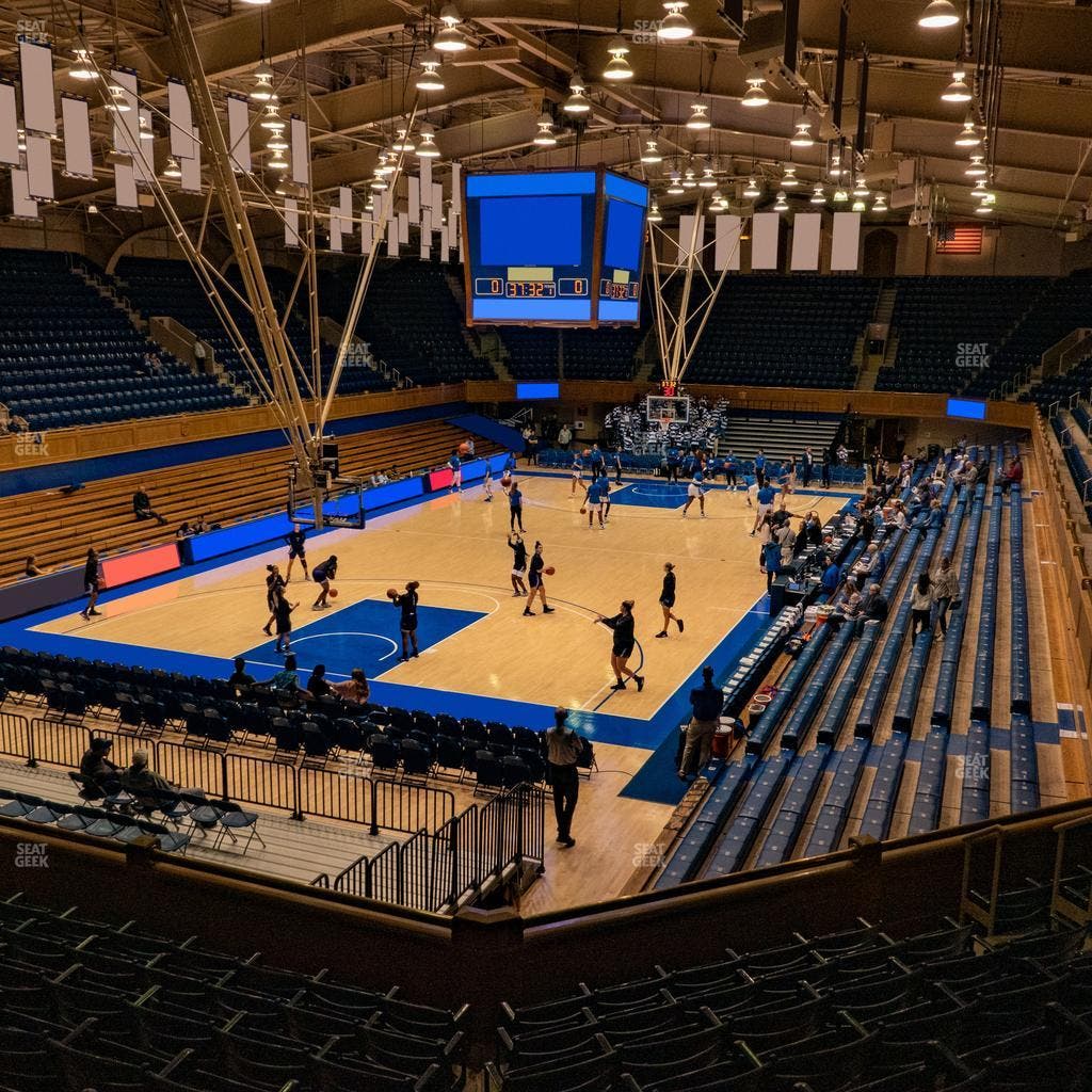 Cameron Indoor Stadium - Section 3 Seat View