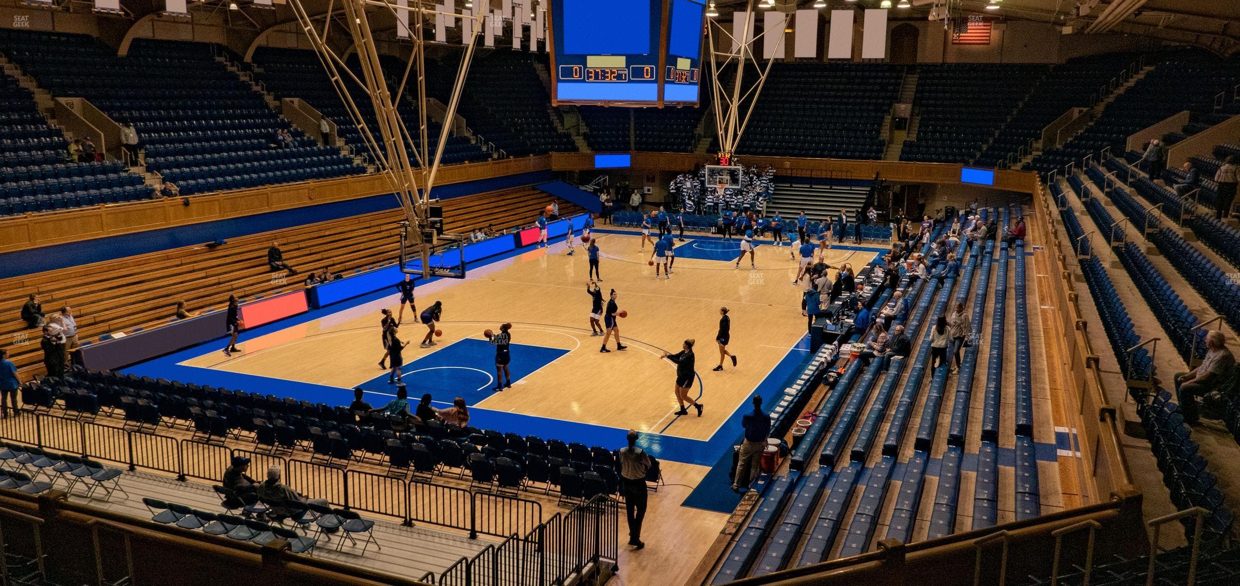 Cameron Indoor Stadium - Section 3 Seat View