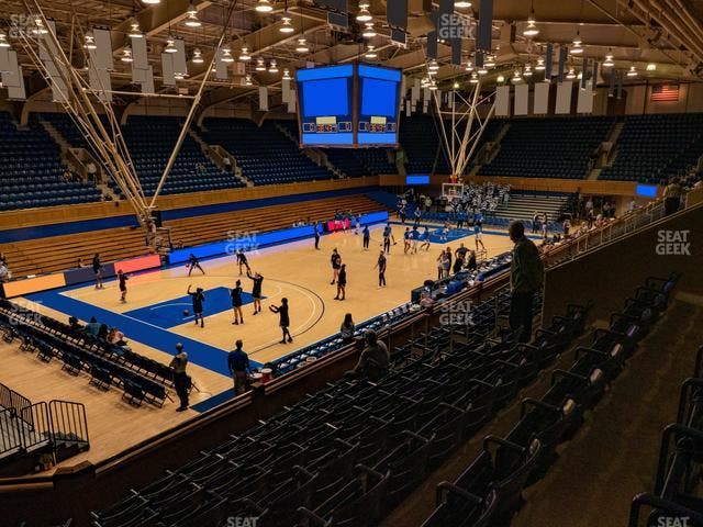 Cameron Indoor Stadium - Section 4 Seat View