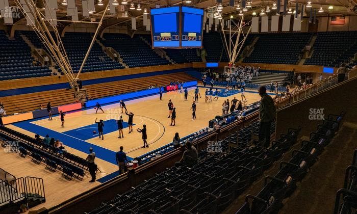 Cameron Indoor Stadium - Section 4 Seat View