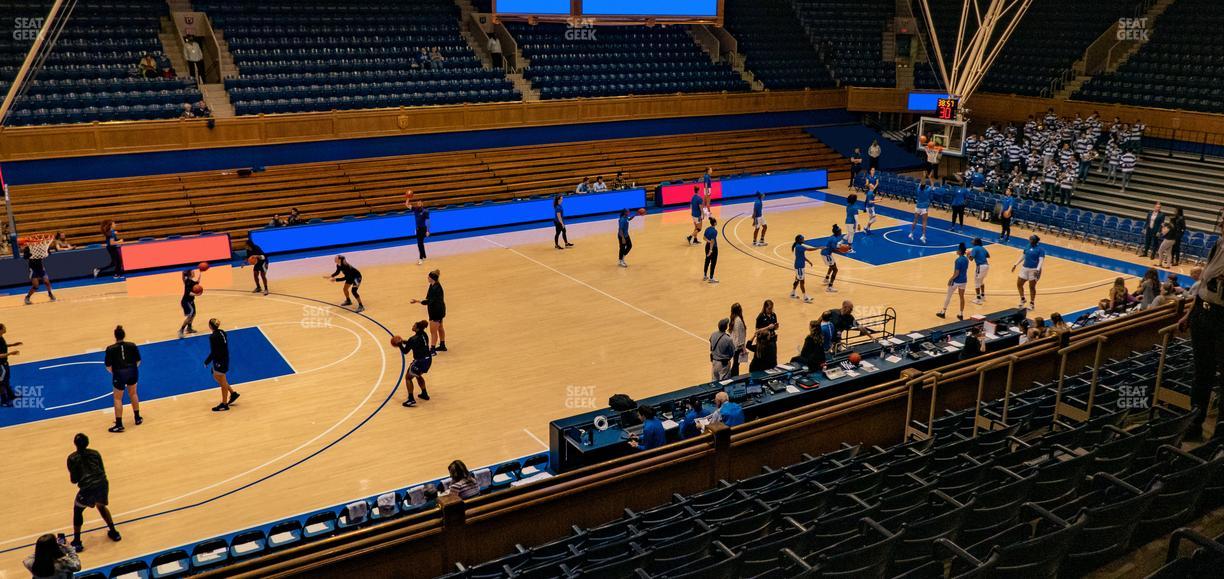 Cameron Indoor Stadium - Section 5 Seat View