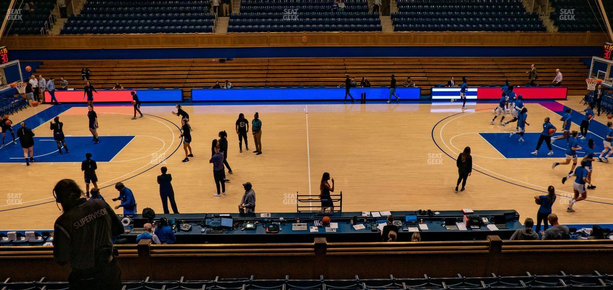 Cameron Indoor Stadium - Section 6 Seat View