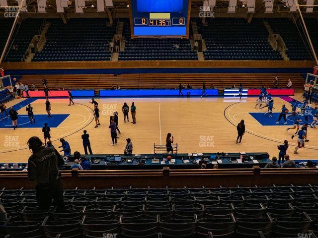 Cameron Indoor Stadium - Section 6 Seat View