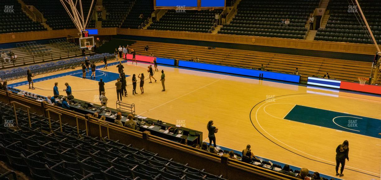 Cameron Indoor Stadium - Section 7 Seat View