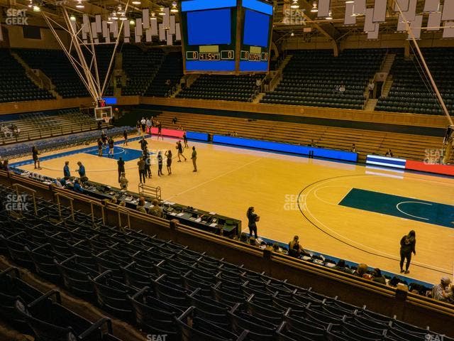 Cameron Indoor Stadium - Section 7 Seat View