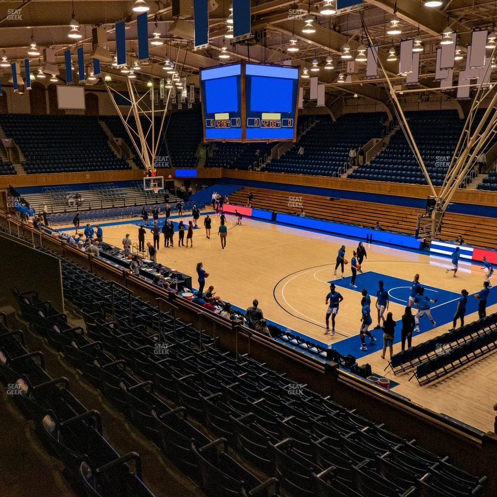 Cameron Indoor Stadium - Section 8 Seat View