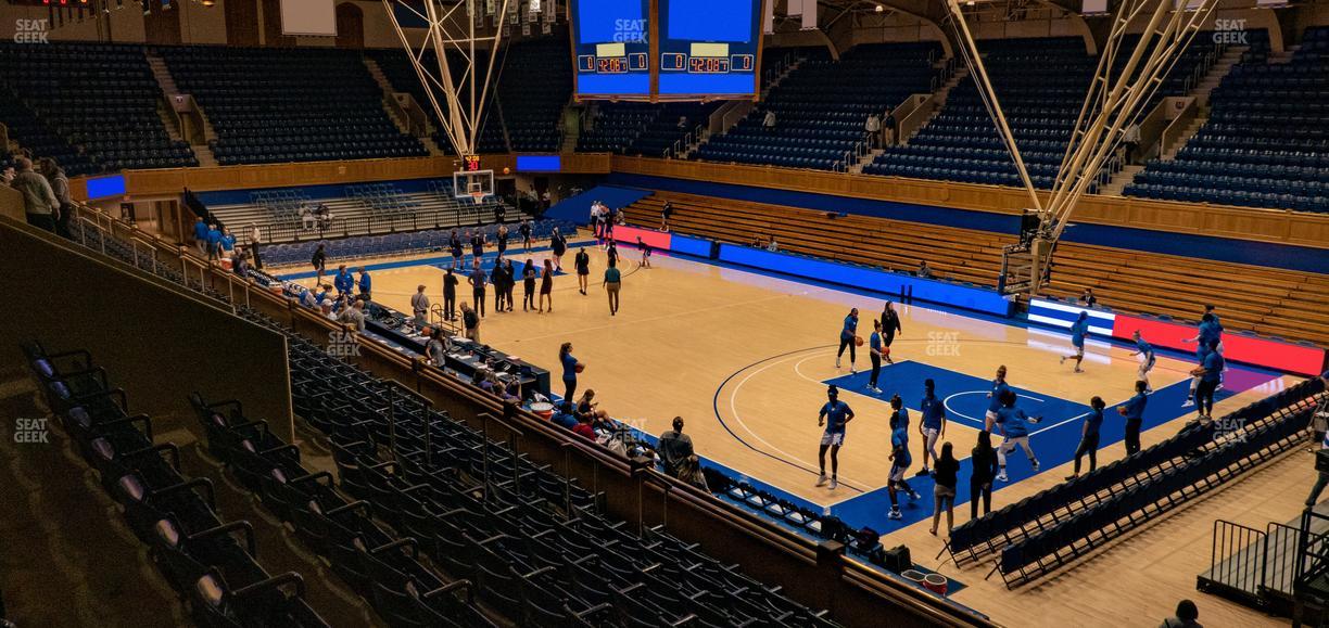 Cameron Indoor Stadium - Section 8 Seat View