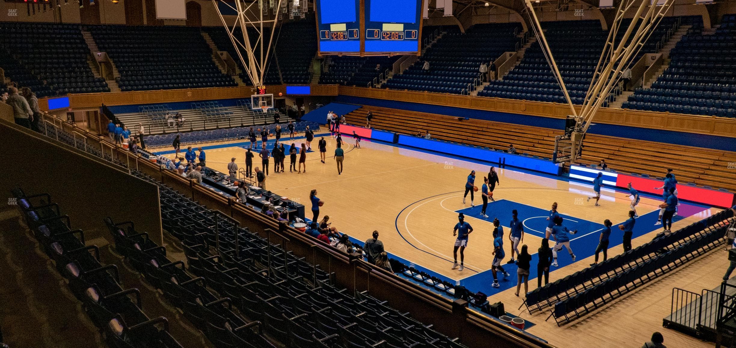 Cameron Indoor Stadium - Section 8 Seat View