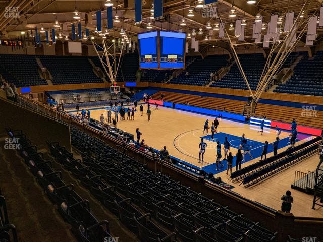 Cameron Indoor Stadium - Section 8 Seat View
