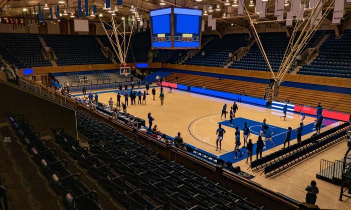Cameron Indoor Stadium - Section 8 Seat View