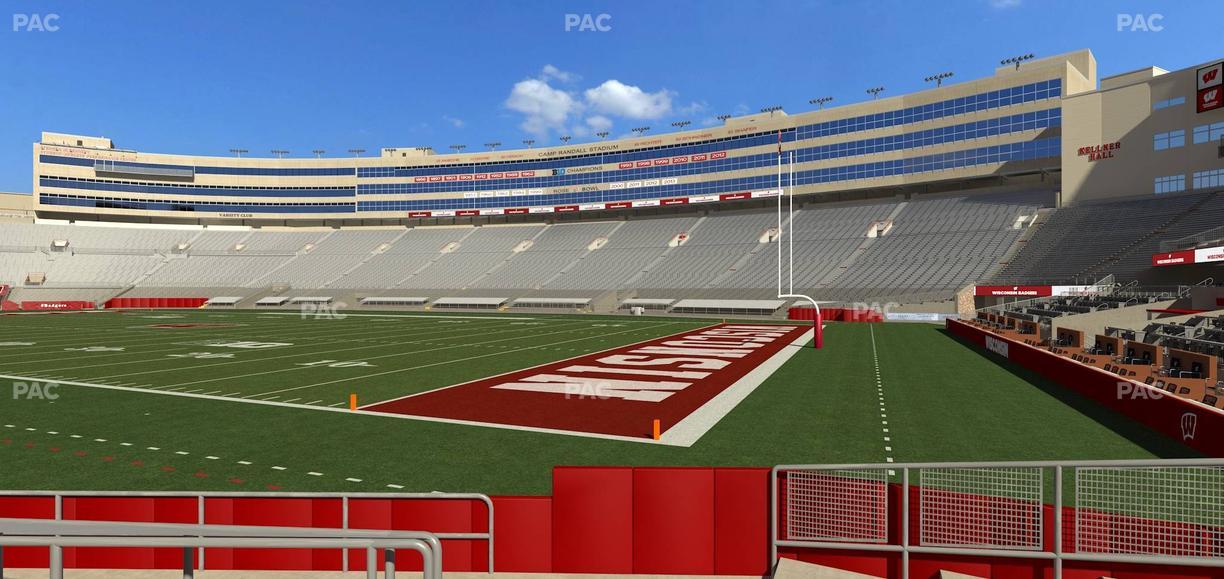 Camp Randall Stadium - Section A Seat View