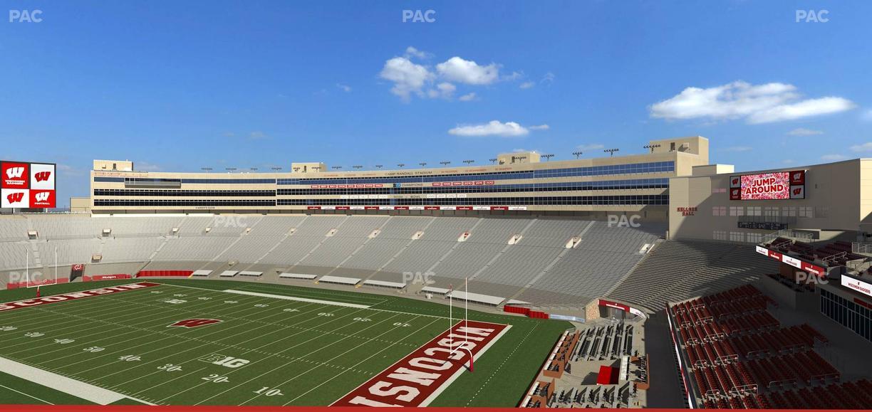 Camp Randall Stadium - Section Aa Seat View